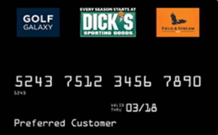 Dick's Sporting Goods Credit Card