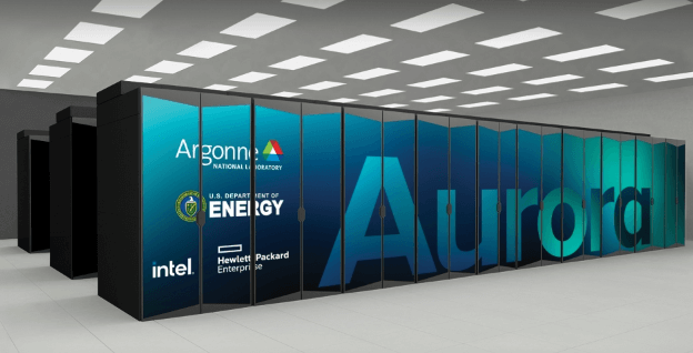 Look Aurora Intel Argonne Laboratorybasedpatterson Wall
