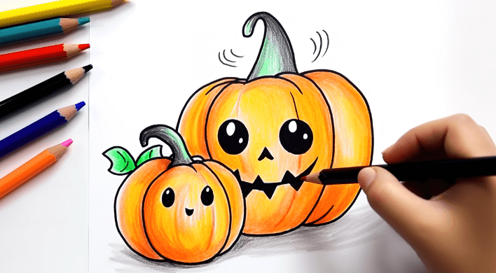 Cute:60bey1hu9lw= How to Draw a Pumpkin