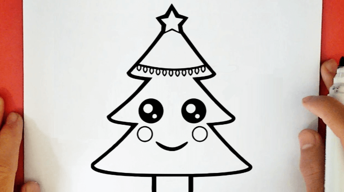 Cute:4tyv4g2vqmo= How to Draw a Christmas Tree