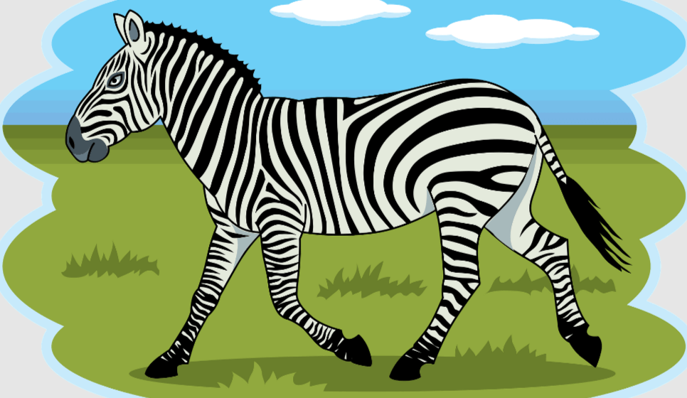 Clipart:Qkzoanv2hvm= Zebra