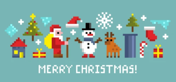 Cute:48fyo-Ndsp4= Christmas Pixel Art