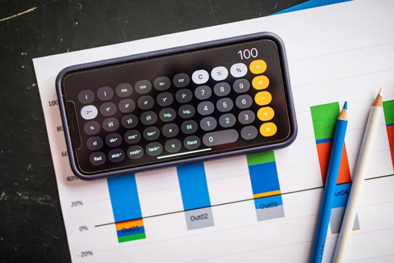 financial report on accounts