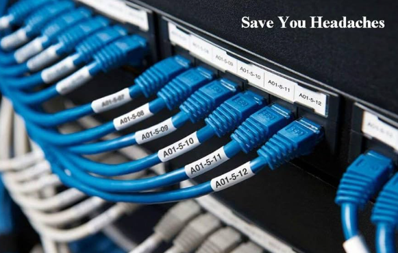 self laminating wrap around cable labels: Long-Lasting Cable Identification