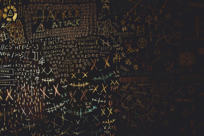 listed usernames and numbers with mixed case domains