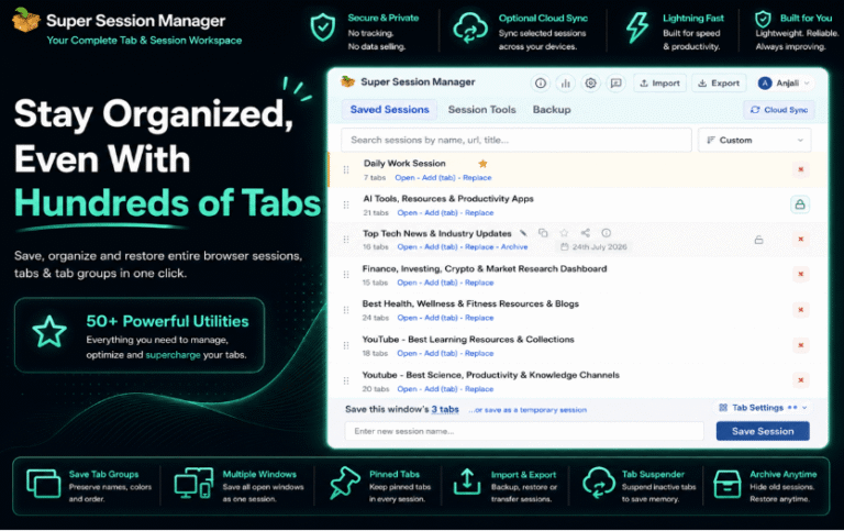 How Developers Can Organize Hundreds of Browser Tabs Without Breaking Their Workflow