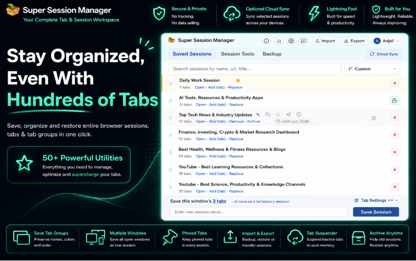 How Developers Can Organize Hundreds of Browser Tabs Without Breaking Their Workflow